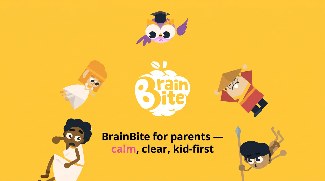 BrainBite for parents - safe learning that fits your kid
