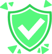 A friendly owl mentor watching over a shield, standing for safe data care